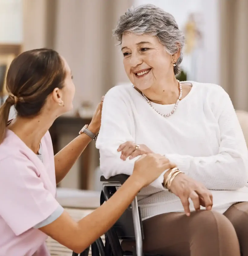 healthcare-support-and-caregiver-with-senior-woman